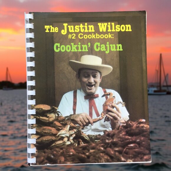The Justin Wilson #2 Cookbook: Cookin' Cajun Spiral Bound 5th/6th Printing 1986 - Picture 2 of 14
